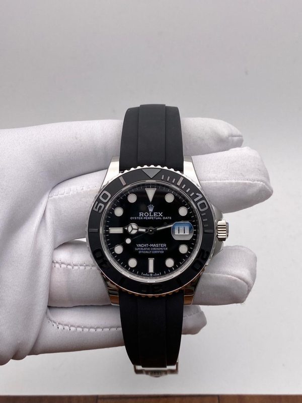 Eta Rolex Yacht Master White gold