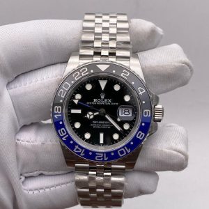 Eta Rolex GMT Master II Oystersteel With Black Dial
